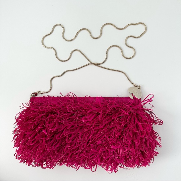 Kate Spade Straw Raffia Clutch Handbag